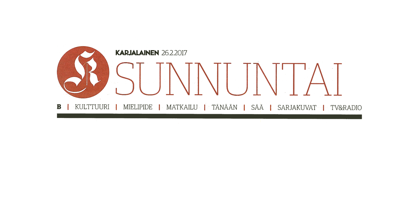 Ark-konttori l&k Karjalainen lehtijuttu "Talotohtori kierroksella"