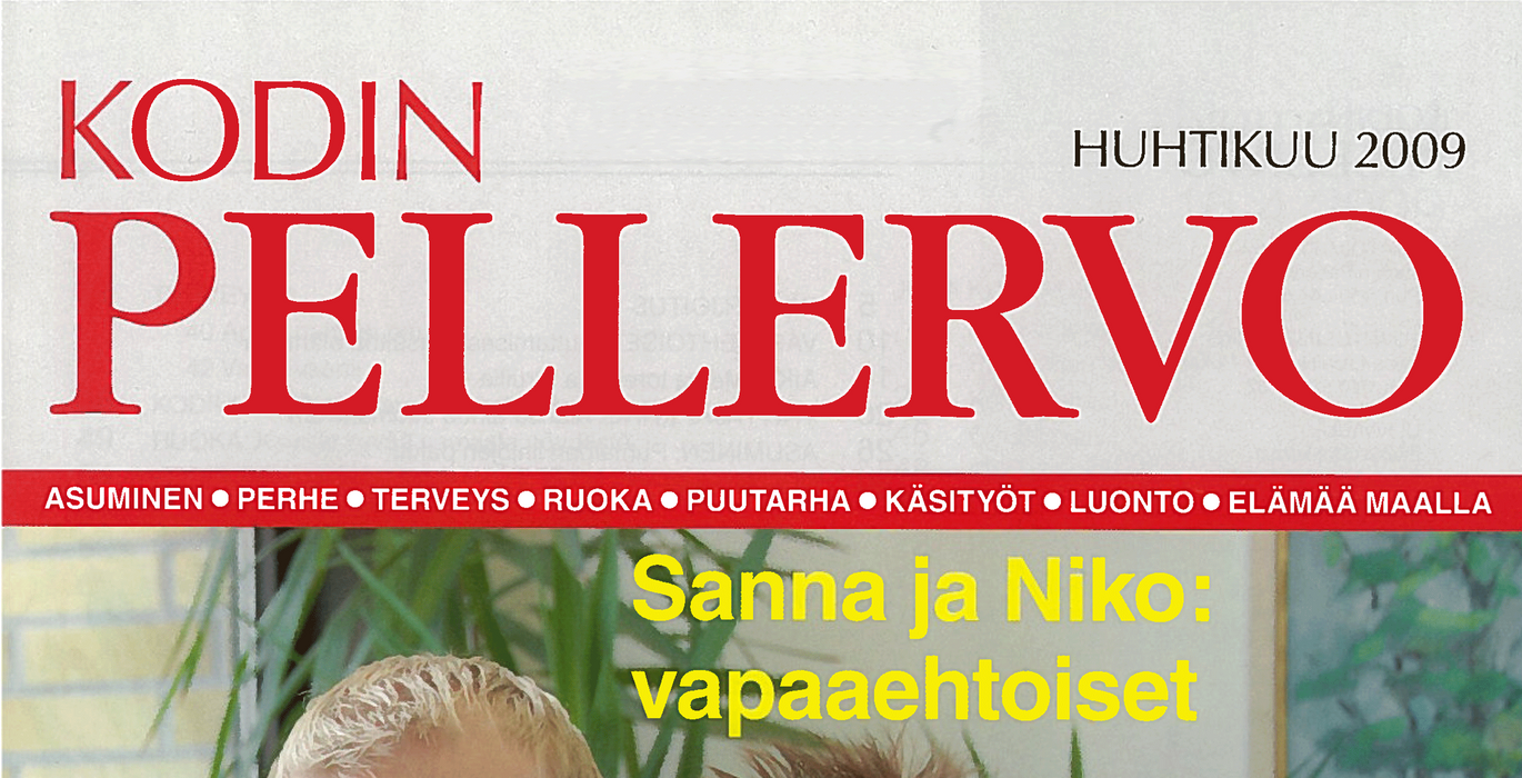 Ark-konttori l&k Pellervo lehtijuttu "Puhtaiden linjojen paluu"